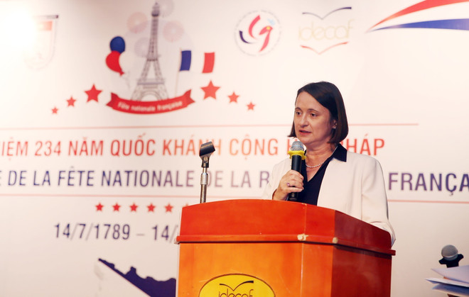 Kỷ niệm 234 năm Ngày Quốc khánh Cộng hòa Pháp ở Thành phố Hồ Chí Minh ảnh 2