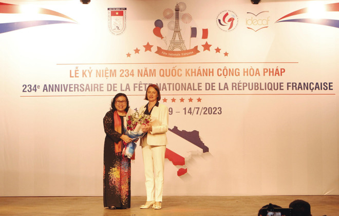Kỷ niệm 234 năm Ngày Quốc khánh Cộng hòa Pháp ở Thành phố Hồ Chí Minh ảnh 1