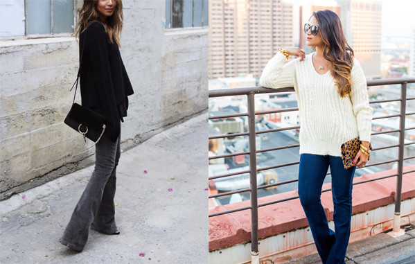8 cách mặc Flare Jeans dạo phố giúp bạn sành điệu như sao ảnh 2