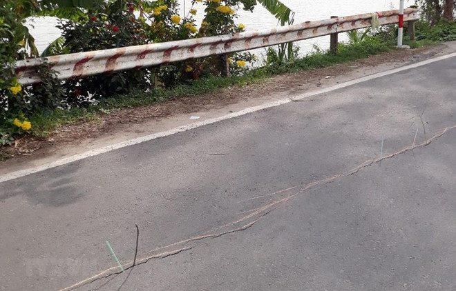 Đã có giải pháp khắc phục sự cố rạn nứt, sạt lở mặt đường Quốc lộ 91 ảnh 1