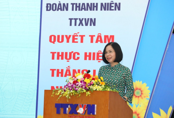 Đoàn thanh niên TTXVN: Hoạt động Đoàn ngày càng đổi mới, sáng tạo ảnh 1