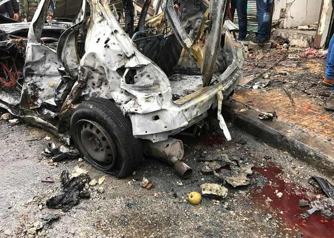 Xe bom lọt qua cửa ngõ thành Damascus gây nhiều thương vong ảnh 1