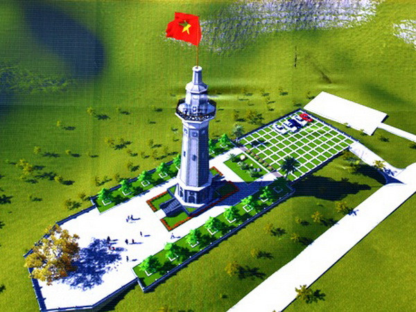 Khánh thành Cột cờ cao 31,43m tại vùng biên giới Lũng Pô ảnh 1