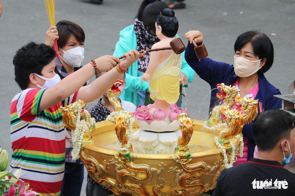 Phát động tuần lễ 'Tắm Phật online,' góp quỹ phòng chống COVID-19 ảnh 1