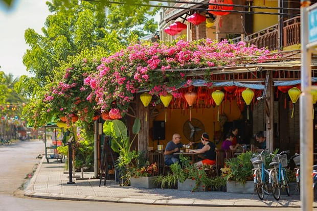 Một góc đô thị cổ Hội An. (Ảnh: Minh Sơn/Vietnam+) Du lịch văn hóa - Dòng sản phẩm ưu tiên của Chiến lược Du lịch VN ảnh 3
