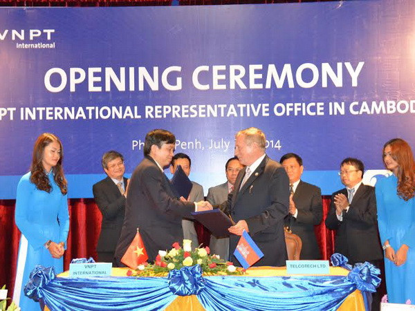 Khai trương Văn phòng Đại diện VNPT International tại Campuchia ảnh 1