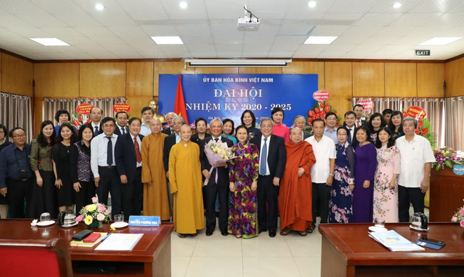 Ông Uông Chu Lưu tái đắc cử Chủ tịch Ủy ban Hòa bình Việt Nam ảnh 2