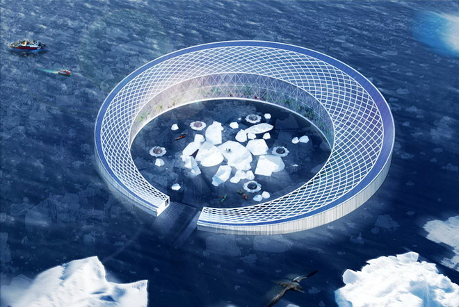 "Thu hoạch" băng tan để cung cấp nước cho trồng trọt ảnh 1