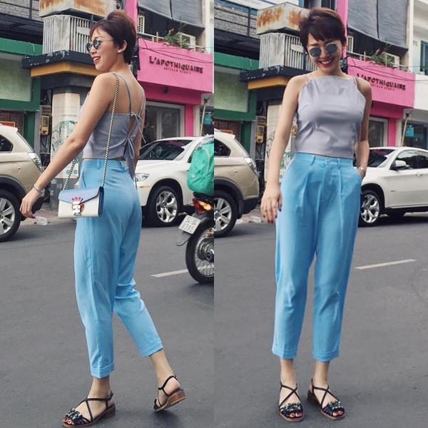 Tông màu đen "càn quét" street style của các kiều nữ Việt ảnh 16