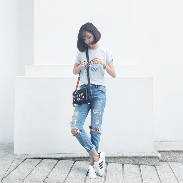 Tông màu đen "càn quét" street style của các kiều nữ Việt ảnh 18