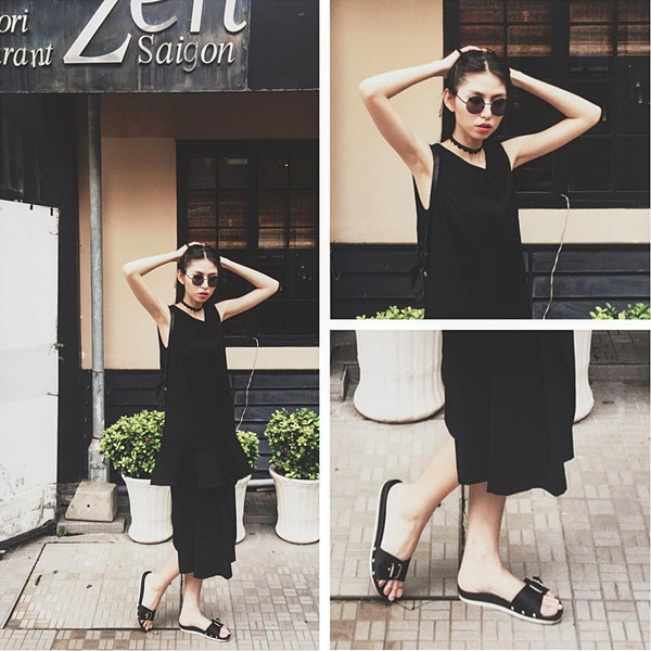 Tông màu đen "càn quét" street style của các kiều nữ Việt ảnh 5