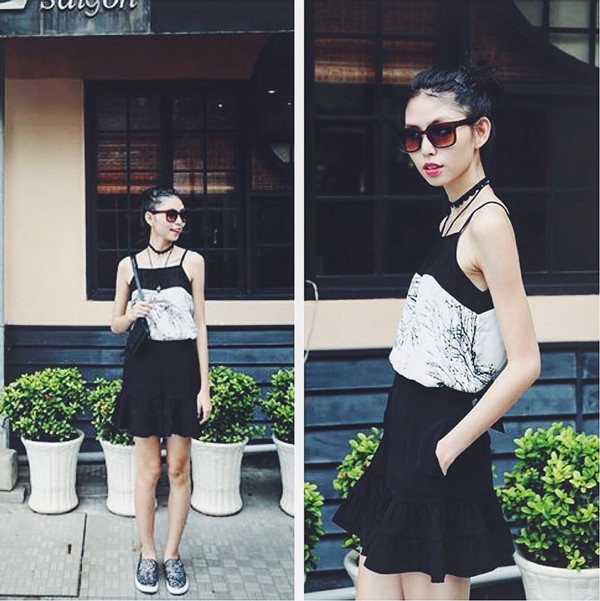 Tông màu đen "càn quét" street style của các kiều nữ Việt ảnh 4