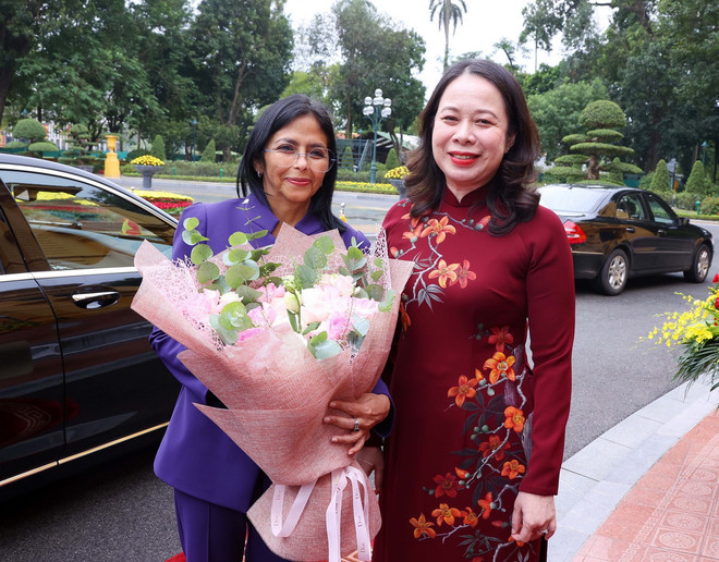 ttxvn_vo thi anh xuan Delcy Rodríguez Gomez (1)_resize.jpg