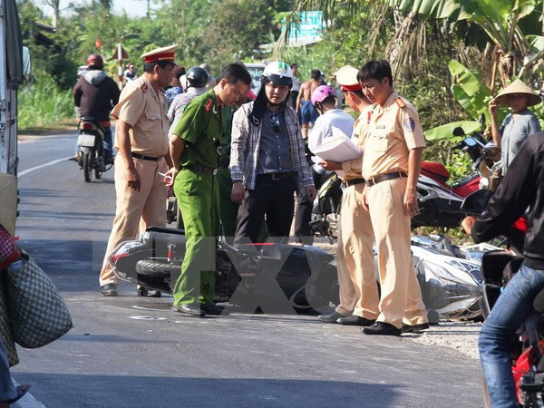 Hà Nam: Xe tải va chạm với xe máy, một người tử vong tại chỗ ảnh 1