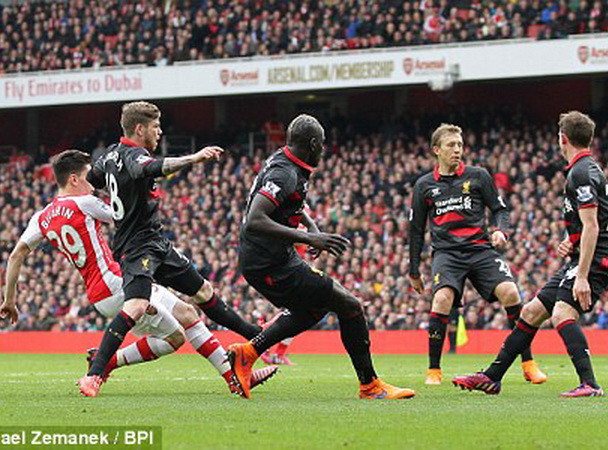 [Video] Arsenal - Liverpool: Bàn mở tỷ số của Hector Bellerin ảnh 1