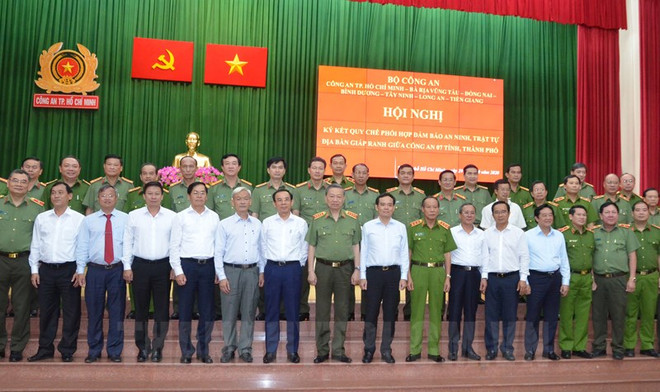 Công an 7 tỉnh, thành phố phía Nam phối hợp đảm bảo an ninh trật tự ảnh 1