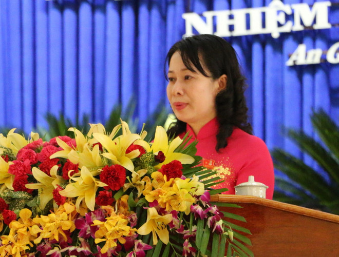 Bà Võ Thị Ánh Xuân tái đắc cử Bí thư Tỉnh ủy An Giang khóa X ảnh 1