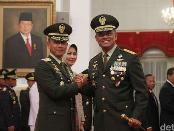 Tổng thống Indonesia bổ nhiệm Tham mưu trưởng lục quân mới ảnh 1