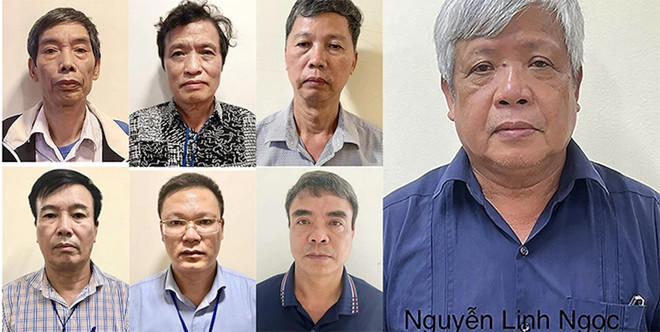 Các bị can bị khởi tố. (Nguồn: Bộ Công an) nguyen_ngoc_linh_va_dong_pham-2.jpg