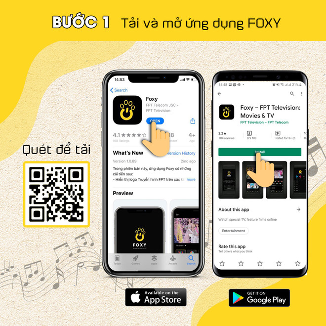 Xem Music Home miễn phí trên ứng dụng di động Foxy của Truyền hình FPT ảnh 1