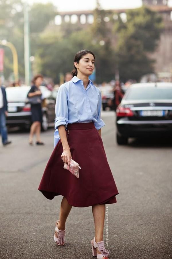 Đỏ marsala: Gam màu thống lĩnh các bộ sưu tập Xuân Hè 2015 ảnh 10