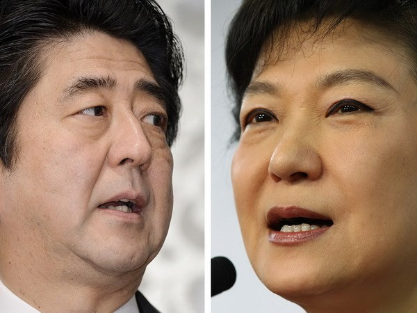 Lãnh đạo Nhật-Hàn thảo luận không chính thức bên lề APEC ảnh 1