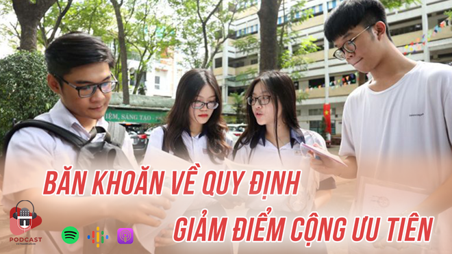 [Audio] Băn khoăn về quy định cộng điểm ưu tiên khi xét tuyển đại học ảnh 1