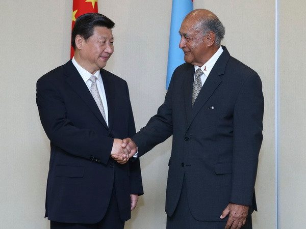 Trung Quốc thiết lập quan hệ đối tác chiến lược với 8 quốc đảo ảnh 1