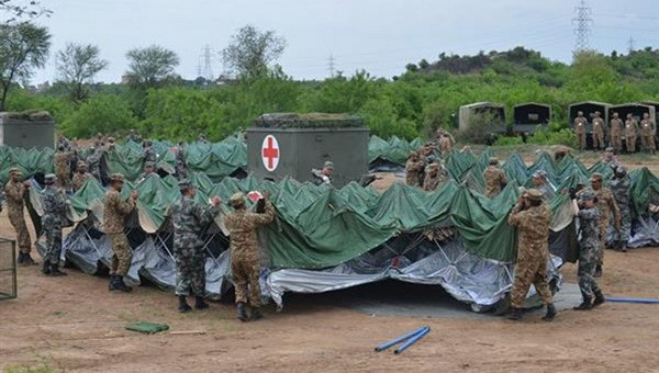 Quân đội Pakistan, Trung Quốc tổ chức diễn tập chống khủng bố ảnh 1