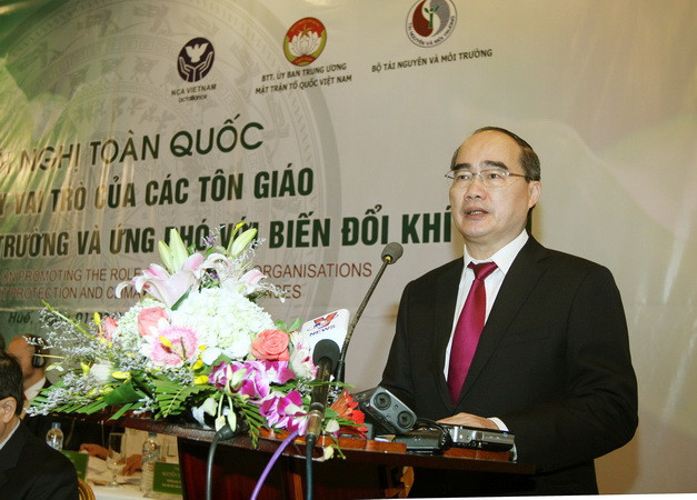 "Các tôn giáo ngày càng quan tâm chống biến đổi khí hậu" ảnh 1