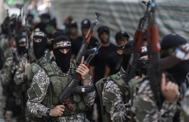 Một quả rocket bắn từ khu vực Dải Gaza rơi trúng lãnh thổ Israel ảnh 1