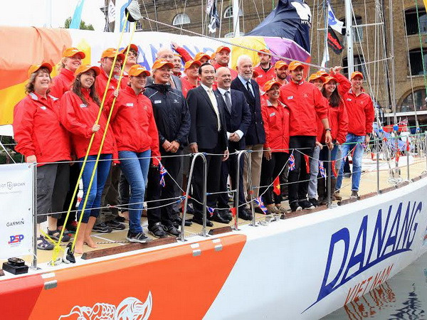 Thuyền buồm "Danang-Vietnam" tham gia cuộc đua Clipper Race ảnh 1