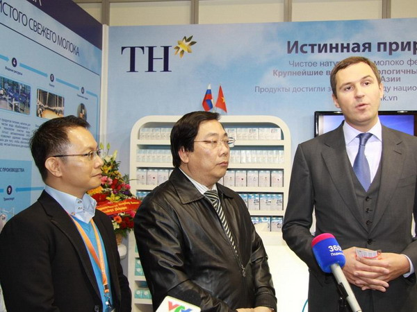 TH True Milk lần đầu dự Triển lãm Thực phẩm Quốc tế Moskva ảnh 1