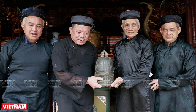 Chuông Nhật Tảo - Cổ vật vô giá mang dấu ấn sử liệu thành văn ảnh 2