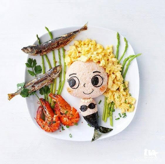 Món ăn ngộ nghĩnh cho bé của hotmom trẻ Malaysia gây sốt ảnh 1