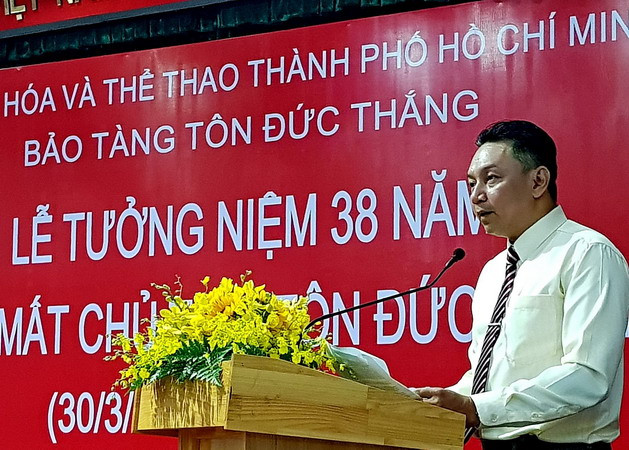 TP.HCM: Tưởng niệm 38 năm ngày mất của Chủ tịch Tôn Đức Thắng ảnh 1