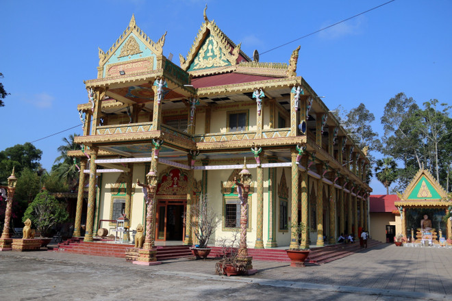Nhiều căn nhà mới được mọc lên trên địa bàn huyện Châu Thành, tỉnh Kiên Giang. (Ảnh: Lê Sen/TTXVN) TTXVN_1004khmerKiengiang3.jpg