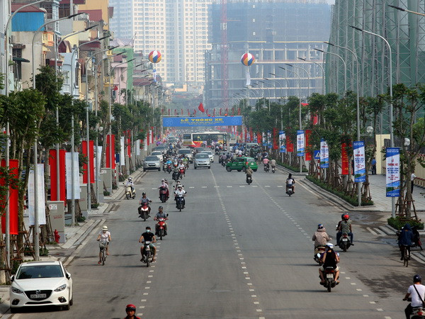 Hà Nội tổ chức thông xe tuyến đường kiểu mẫu Lê Trọng Tấn ảnh 1