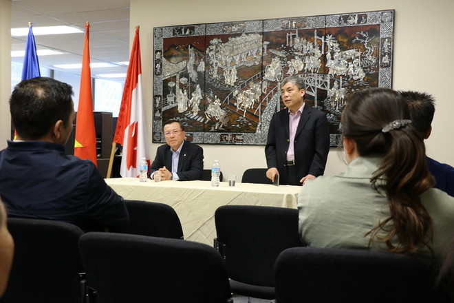 ĐSQ Việt Nam tại Canada thăm các doanh nghiệp Việt kiều tiêu biểu ảnh 1