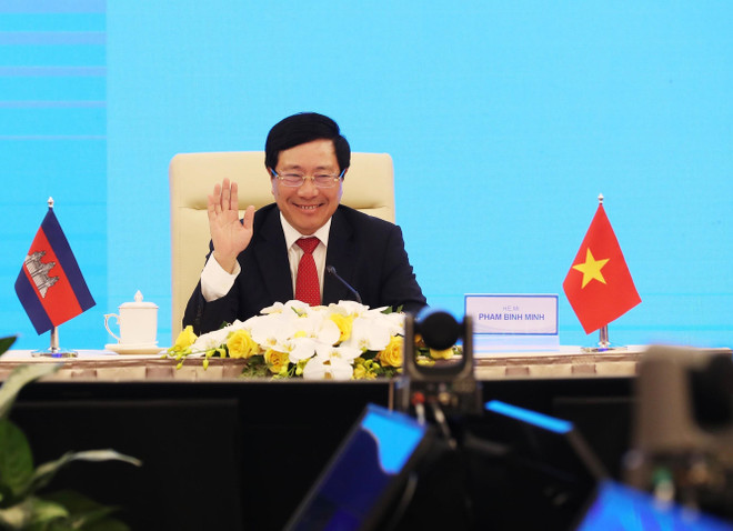 Kỳ họp Ủy ban Hỗn hợp Việt Nam-Campuchia về hợp tác kinh tế, văn hóa ảnh 2