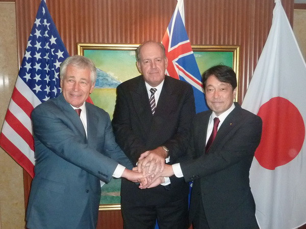 Australia-Nhật-Mỹ phản đối thay đổi hiện trạng bằng vũ lực ảnh 1