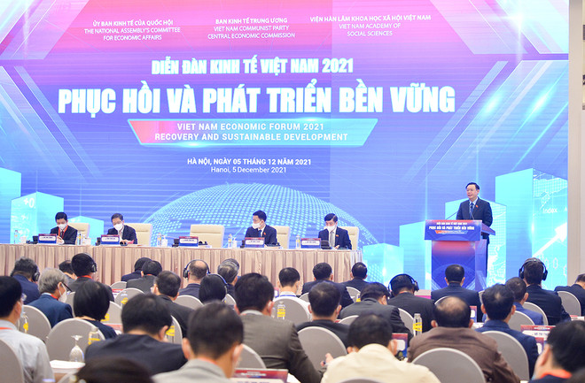Kiểm tra công tác chuẩn bị tổ chức Diễn đàn KT-XH Việt Nam 2022 ảnh 1