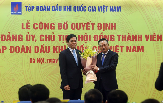Lễ Công bố Quyết định Bí thư Đảng ủy, Chủ tịch Hội đồng thành viên PVN ảnh 5
