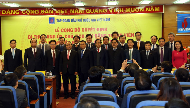 Lễ Công bố Quyết định Bí thư Đảng ủy, Chủ tịch Hội đồng thành viên PVN ảnh 6