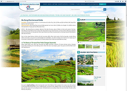 Trang web quảng bá du lịch Việt Nam ra mắt diện mạo mới ảnh 1