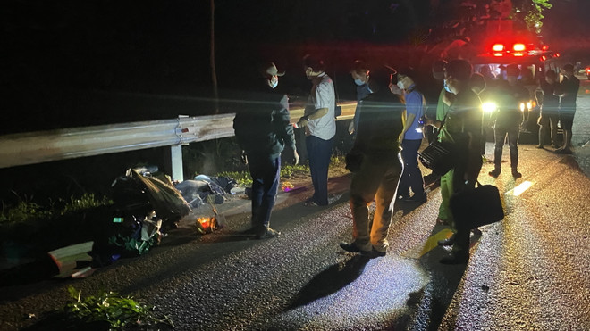 Bình Định: Tài xế bỏ chạy sau khi gây tai nạn làm 1 người chết tại chỗ ảnh 1