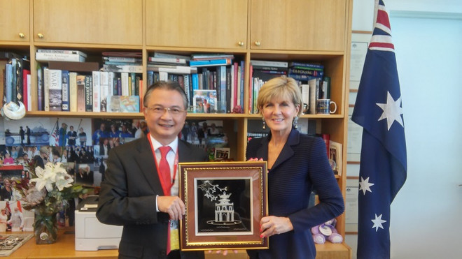 Việt Nam và Australia quyết tâm đưa quan hệ lên tầm cao mới ảnh 1