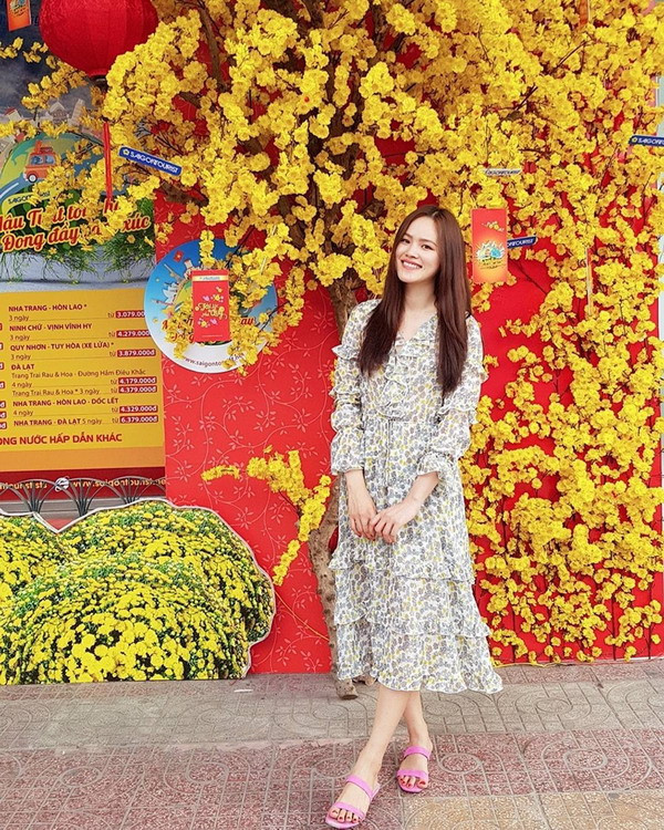 Hồ Ngọc Hà, Kỳ Duyên và dàn mỹ nhân Việt “lên đồ” rực rỡ ngày xuân ảnh 7