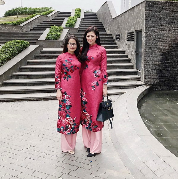 Sao Việt xúng xính áo dài trong dịp Tết Nguyên Đán 2018 ảnh 2