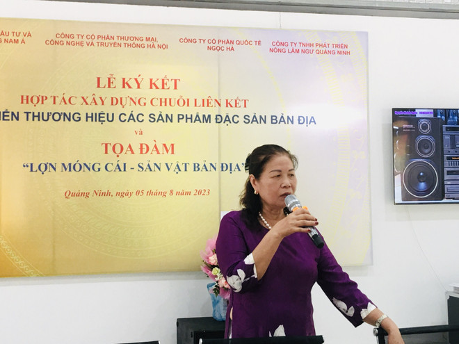 Kết nối chuỗi phát triển thương hiệu sản vật bản địa cho Lợn Móng Cái ảnh 2